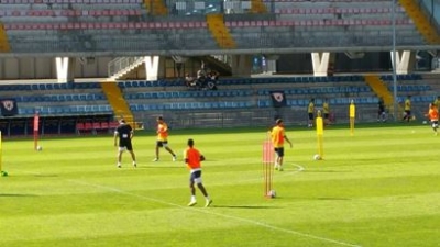 Benevento, gli allenamenti settimanali