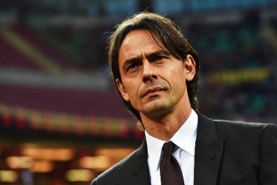 Inzaghi nel pre Benevento-Empoli