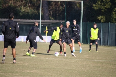 Benevento e Pisa, il training di oggi