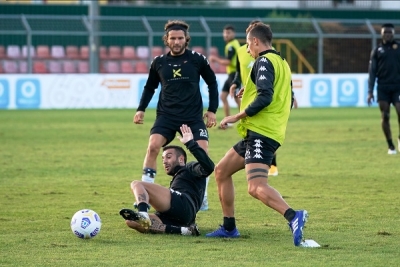 I giallorossi hanno ripreso la preparazione