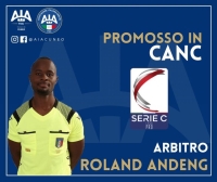 Arbitro di Cuneo per Benevento-Potenza