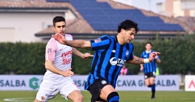 Giallorossi solitari in vetta: 3-4 all'Atalanta U23