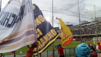 Il Benevento si sveglia tardi, la Salernitana vince nel primo tempo. Lucioni non basta