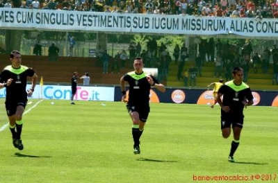 Rosario Abisso sarà l&#039;arbitro di Napoli-Benevento