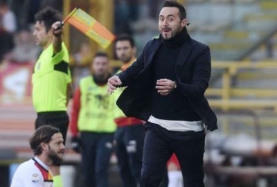 Benevento, mr De Zerbi: “Un campionato difficile ma, vi assicuro che la società … “